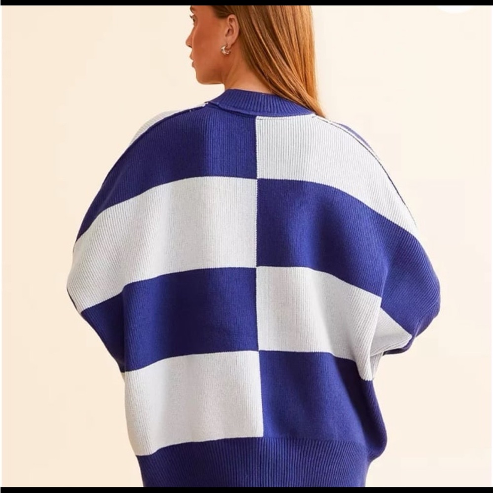 Free People Color Block Sweater - Picture 3 of 10